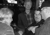 Gordon Waller, Jimmy Jay And Terry Stewart (President of The Rock & Roll Hall of Fame